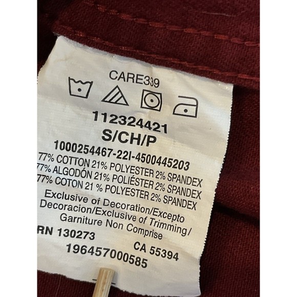 Wrangler Comfort Flex Shirt Mens Denim Twill Long Sleeve Button Up Sz Small - Picture 4 of 6